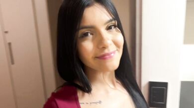 Big Ass Perfect Tits Busty Latina Blowjob Maid Cleans Your Apartment and Sucks You Dry POV
