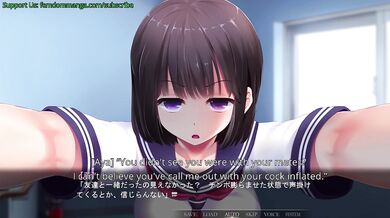 School Girl Ballbusting Punching Two Slaves Femdom Hentai