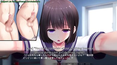 School Girl Ballbusting Punching Two Slaves Femdom Hentai