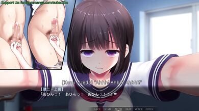 School Girl Ballbusting Punching Two Slaves Femdom Hentai