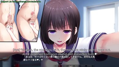School Girl Ballbusting Punching Two Slaves Femdom Hentai