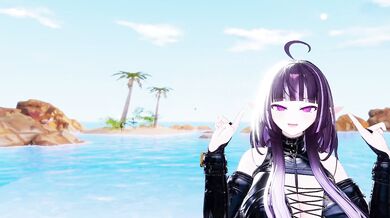 Thicc Elf VTuber Beach Strip Dance | Umpah Umpah Hentai MMD