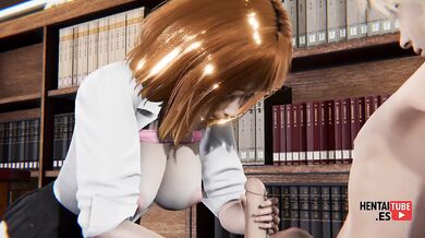 My Hero Academia Hentai - Uraraka plays with Bakugou's cock, stroking and sucking it