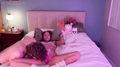 Our Sexy Toy Haul Night - Unbox & Test 3 New Vibrators on Baisie Until She’s Shaking with Real Orgasms & Hickeys (Part 2 of 3)