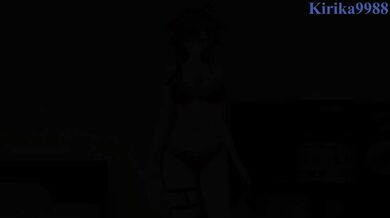 珮蕾 Pele and I have intense sex in the bedroom. - EnVision VTuber Hentai