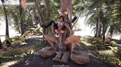 Lara Entered the Ancient Ruins and Awakened a Forbidden Power – 3D Fantasy Game
