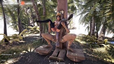 Lara Entered the Ancient Ruins and Awakened a Forbidden Power – 3D Fantasy Game
