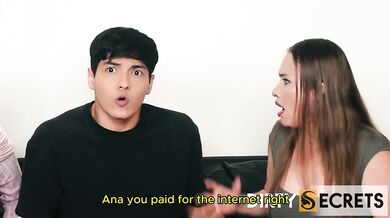 AFTER MY GIRLFRIEND GIVES ME A BLOWJOB AND I CUM IN HER MOUTH, SHE GOES TO THE BATHROOM TO FUCKS WITH MY BEST FRIEND