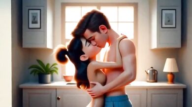 Boy try to fuck her girlfriend