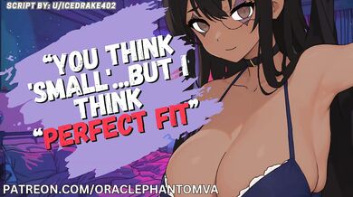 [F4M] Your Girlfriend Proves Why Size Doesn't Matter || ASMR AUDIO ROLEPLAY