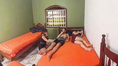 Wife shares room with her friend; the wife didn't expect this from her husband or her friend