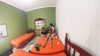 Wife shares room with her friend; the wife didn't expect this from her husband or her friend