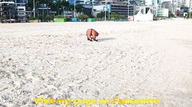 COMPLETELY NAKED, WALKING WEARING ONLY BODY PAINT