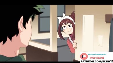Ochako Uraraka Hot Fucking With Izuku Midoriya And Creampie \ Best My hero Academia Hentai 4k 60fps