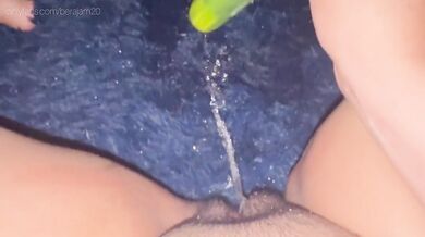 ASMR I'm cold, inside pussy, orgasm sound and strong squirt.