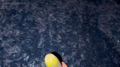ASMR I'm cold, inside pussy, orgasm sound and strong squirt.