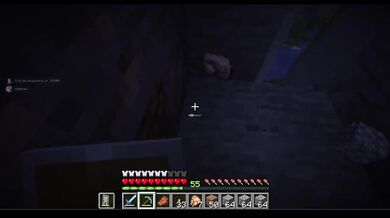 Constructing a mountain trail in Minecraft Day II