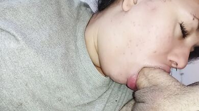 The most amazing blowjob in porn, this incredible Latina girl sucking‍????
