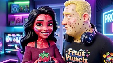 RGB Bedroom Fuck Gamer Moranguete cheats on her boyfriend with Batatudo’s big energy Gamer Girl Moranguete cheats and takes hardcore anal porn POV