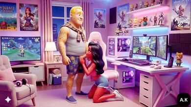 Gamer Girlfriend Cheating Moranguete takes her lover Batatudo’s anal while boyfriend is away Gamer girl Moranguete gets her tight ass eaten by her sex