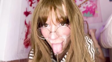 CUM ON MY AHEGAO FACE step-DADDY
