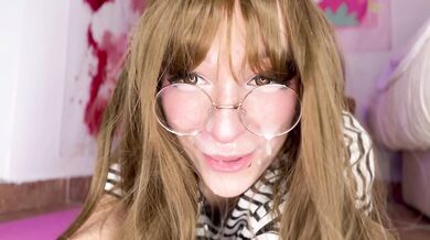 CUM ON MY AHEGAO FACE step-DADDY