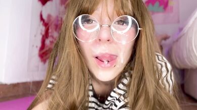 CUM ON MY AHEGAO FACE step-DADDY