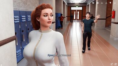 Game: FreshWomen, Episode 12 - Our university professor was very horny (russian voice)