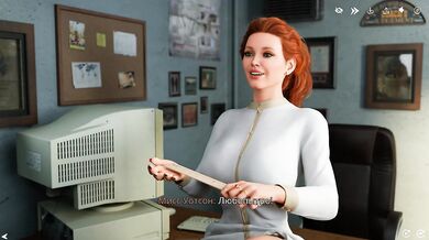 Game: FreshWomen, Episode 12 - Our university professor was very horny (russian voice)