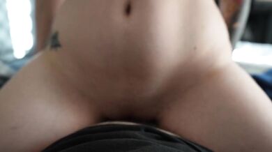 he spies on me while I masturbate and I make him cum