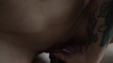 he spies on me while I masturbate and I make him cum