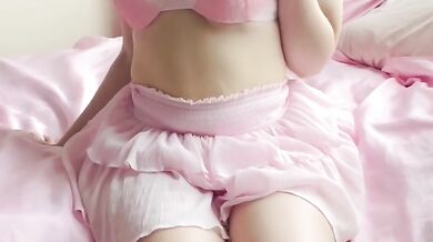 Teasing tits and lifting my skirt