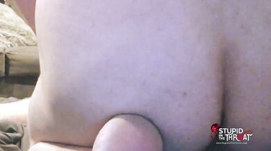 Stupid in the Throat - Keeps Squirting - Wife wont stop squirting on husbands dick