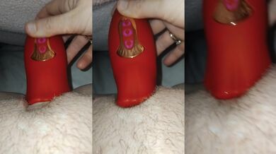 Sucking licking toy makes me cum fast