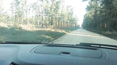 BOUT TO FUCK HIS SEXY HOT WIFE IN THE WOODS!