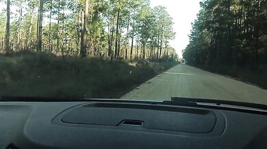 BOUT TO FUCK HIS SEXY HOT WIFE IN THE WOODS!