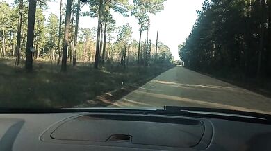 BOUT TO FUCK HIS SEXY HOT WIFE IN THE WOODS!