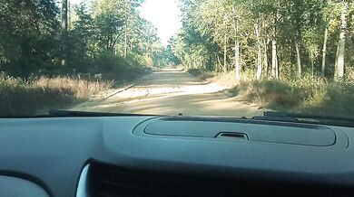 BOUT TO FUCK HIS SEXY HOT WIFE IN THE WOODS!