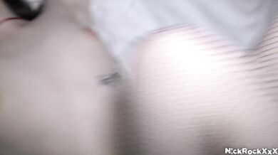 My girlfriend masturbates while I fuck my mistress