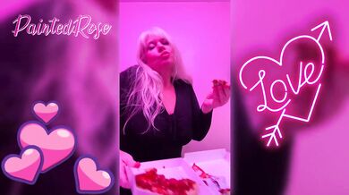 Paintedrose.Live Rosie Big Boob MILF In Mexican Pizza Taco Bell Yummy Dancie Dance