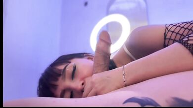 skinny tattooed girl fucked by a 22cm hard cock