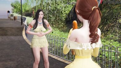 I find Belle and Pocahontas having sex 3some | Soma Seals 6 | Full Movie series on patreon: Fantasyking3