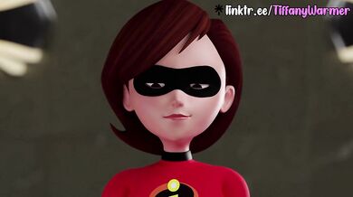 Cass Hamada & Mrs. Incredible