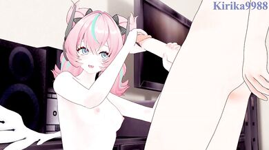Aria and I have intense sex in the bedroom. - Zenless Zone Zero Hentai