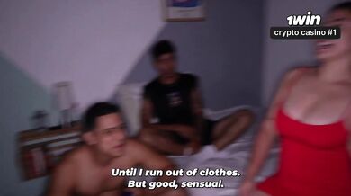 A get-together with friends turns into an orgy—things get steamy! - Daniela Gomez