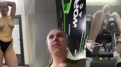 Jucielussie tears down gym walls with deepthroat