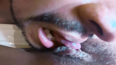 She Recorded Me Eating Her Juicy Pussy Close Up – Soaking Wet Oral