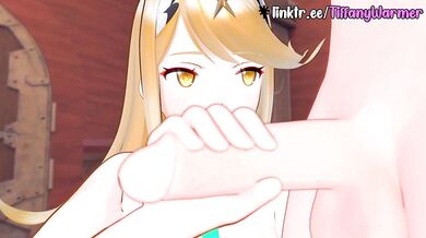 Horny Aegis Milks Your Cock & Swallows Every Drop