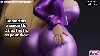 Hentai JOI - Drained By Queen Pacifica (femdom, findom, boobjob)