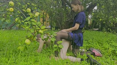 Anastasia Mistress outdoor pegging anal cute Sasha Earth
